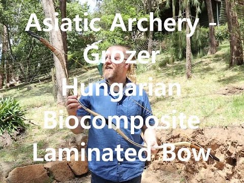 Asiatic Archery - Grozer Hungarian Bio-composite Laminated Bow