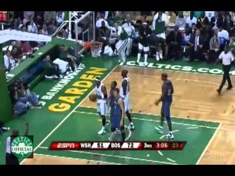 Kevin Garnett Highlights vs Washington Wizards 2007 - 22 points, 20 rebounds First Big 3 Game
