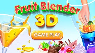 Fruit Blender 3D Juice Maker Game Complete Gameplay || Happy Giggles