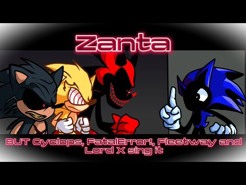 ShapeShifter (Zanta Remix/Christered but Cyclops, FatalError, Fleetway and LordX sing it)(FNF Cover)