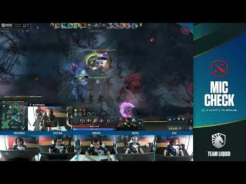 micKe on MIC CHECK  "keep fking fighting" 9Pandas vs Liquid