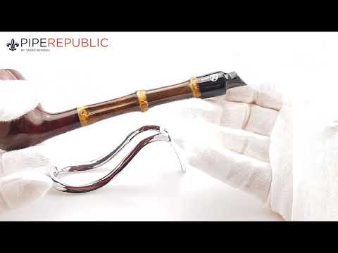 Rattray`s Bamboo Pfeifen Straight dunkelbraun Einzelstück