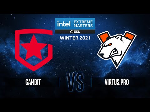 Gambit vs. Virtus.pro - Map 1 Dust2 - IEM Winter 2021