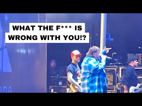 Jelly Roll GOES OFF On Guy Brawling In The Crowd