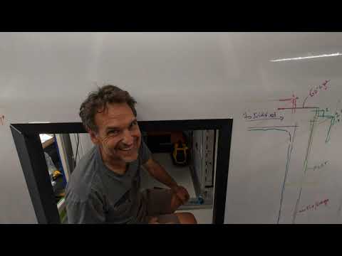 Building a cab to camper pass thru on an expedition camper