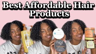 Top Affordable Natural Hair Care Products Under $10 | Affordable Drug Store Hair Products 2023