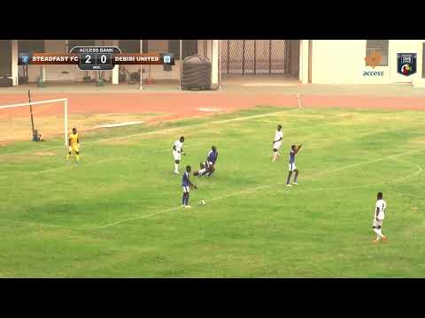 STEADFAST  FC 2 -  0 DEBIBI FC - 2022/23 ACCESS BANK DIVISION ONE LEAGUE HIGHLIGHT