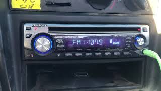 How to use aux on Kenwood head unit