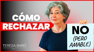 The formula for saying NO (with elegance and firmness)