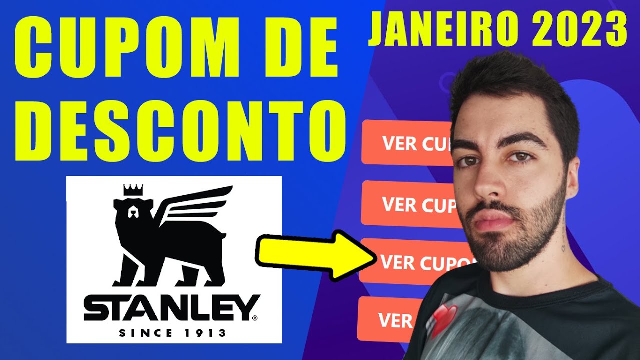 CUPOM DE DESCONTO STANLEY 2023 ATUALIZADO - CUPOM E OFERTAS COPO STANLEY