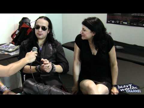 Holyhell Interview [ENG] @ Gods of Metal 2012 - Maria & Francisco - Heavyworlds.com