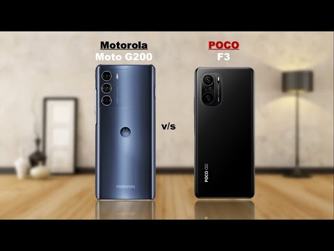 Motorola Moto G200 vs POCO F3