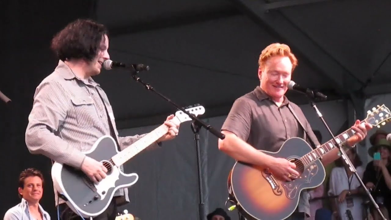Jack White & Conan O'Brien - We're Going To Be Friends - Newport Folk Festival 2024