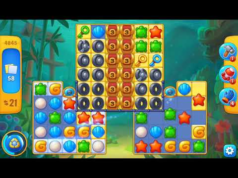 Fishdom 2021 - Level 4845   #Playrix #Fishdom #gaming