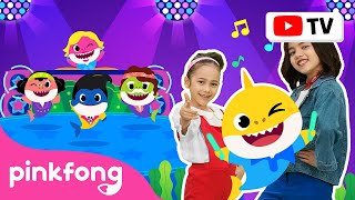 [4K] Disco Sharks | Dance Along | Kids Rhymes | Let&#39;s Dance Together! | Pinkfong Songs