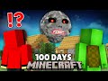 How JJ and Mikey Survive MUTANT SCARY MOON in Maizen minecraft Challenge
