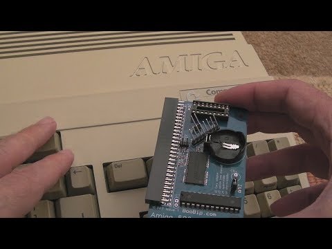 Commodore Amiga A500 / A500+ Boobip 2MB RAM Board (3MB Total)