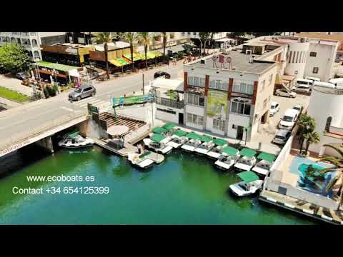 EcoBoats Empuriabrava | Drone Video | Spain