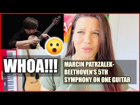 MARCIN PATRZALEK REACTION - Beethoven's 5th Symphony on One Guitar | GUITAR REACTION VIDEO
