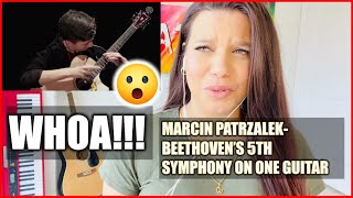 Download lagu MARCIN PATRZALEK REACTION - Beethoven's 5th Symphony on One Guitar | GUITAR REACTION VIDEO mp3