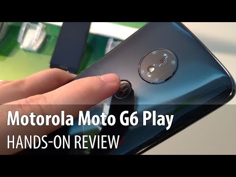 Motorola Moto G6 Play Hands-on Review (Low Midrange Phone, Snapdragon 430)