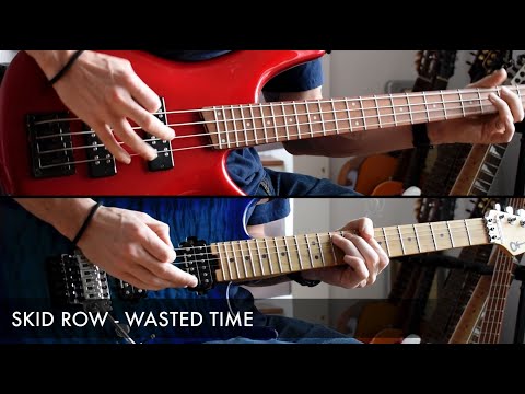 Skid Row - Wasted Time (Scotti Hill) Solo Cover by Sacha Baptista