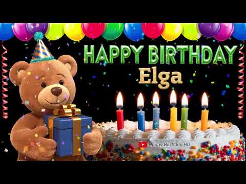 Elga Happy birthday To You - Happy Birthday song name Elga 🎁 🎂