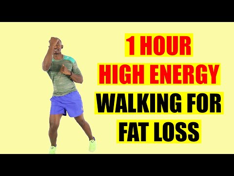 10000 Steps INTENSE Walk at Home Cardio Workout Melt 700 Calories