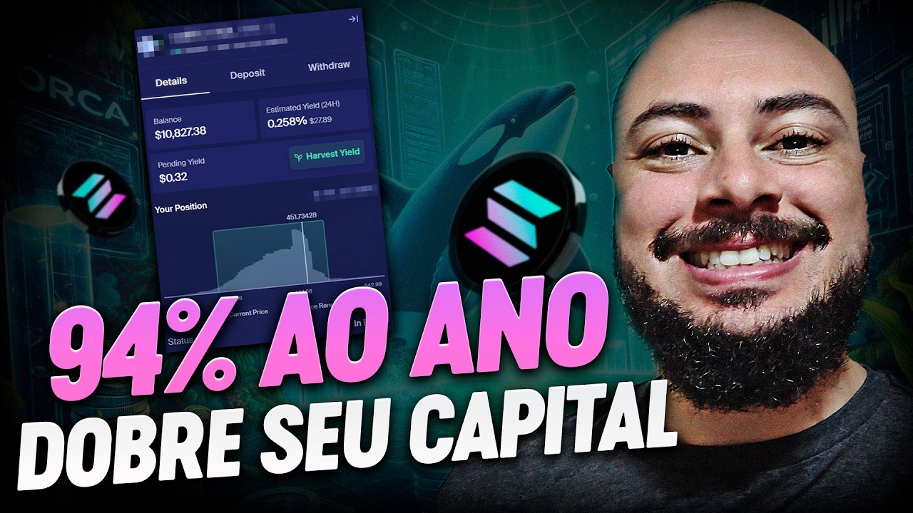Essa é a Melhor Pool para INICIANTES - Pool de Liquidez com RANGE PRONTO na SOLANA