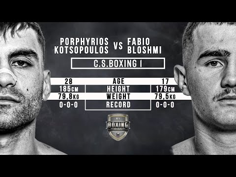 C.S.Boxing #1: Porphyrios Kotsopoulos vs. Fabio Bloshmi Full Fight