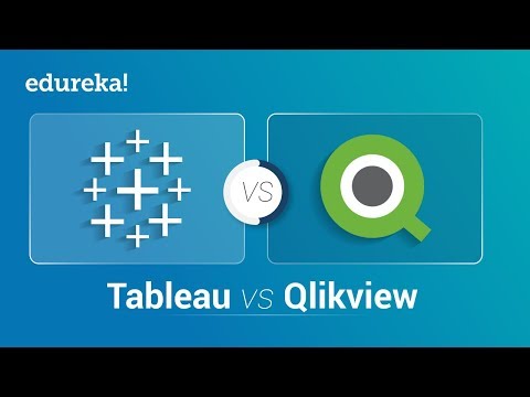 Tableau vs QlikView Force Is Strong With Which One | Business Intelligence BI Tools | Edureka