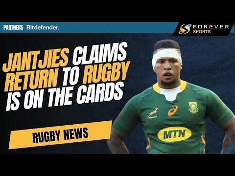 ELTON JANTJIES CLAIMS RETURN TO RUGBY ON THE CARDS! | Rugby News