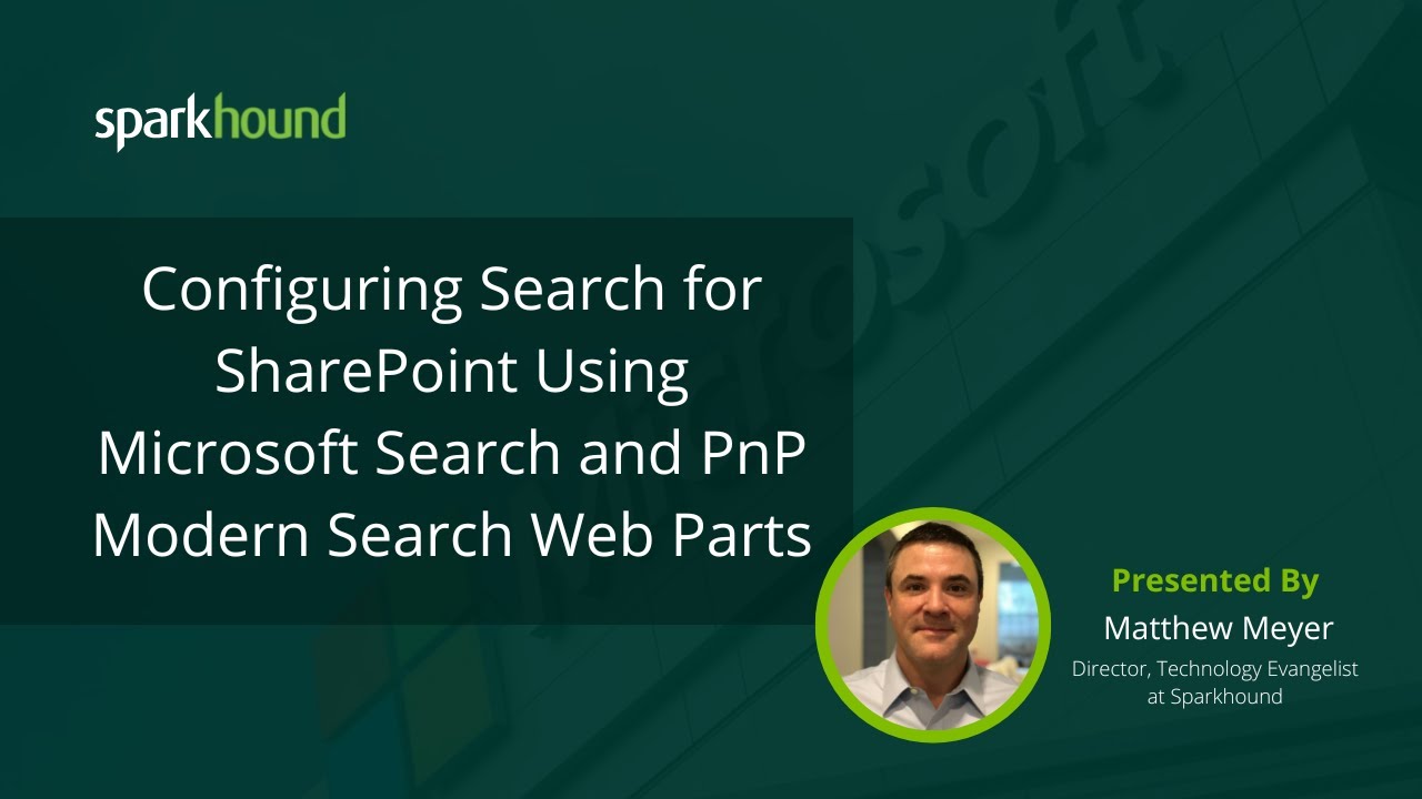 Search for SharePoint Using PnP Modern Search Web Parts