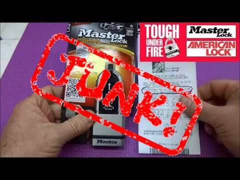 (449) Master Lock 530 Replaceable Core (JUNK!)