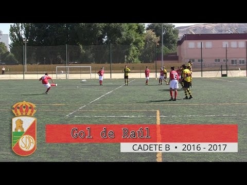 Gol de Raúl: RSD Alcalá (Cadete B) vs CD Chamartín Vergara A (24 sep 2016)