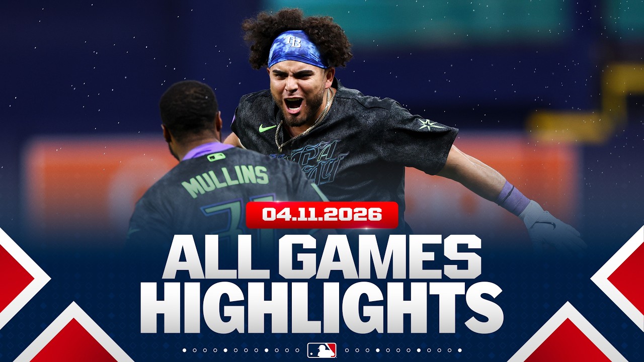 Highlights from ALL GAMES on 4/11 (Rays and Mariners walk it off, Ohtani goes deep and MORE!)