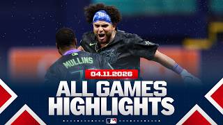 Highlights from ALL GAMES on 4/11 (Rays and Mariners walk it off, Ohtani goes deep and MORE!)