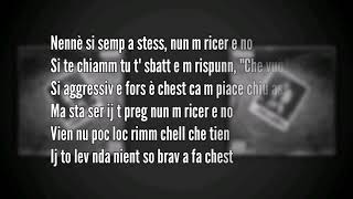 GEOLIER senz e me (testo)