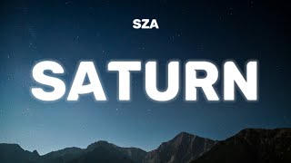 SZA - Saturn (Lyrics)