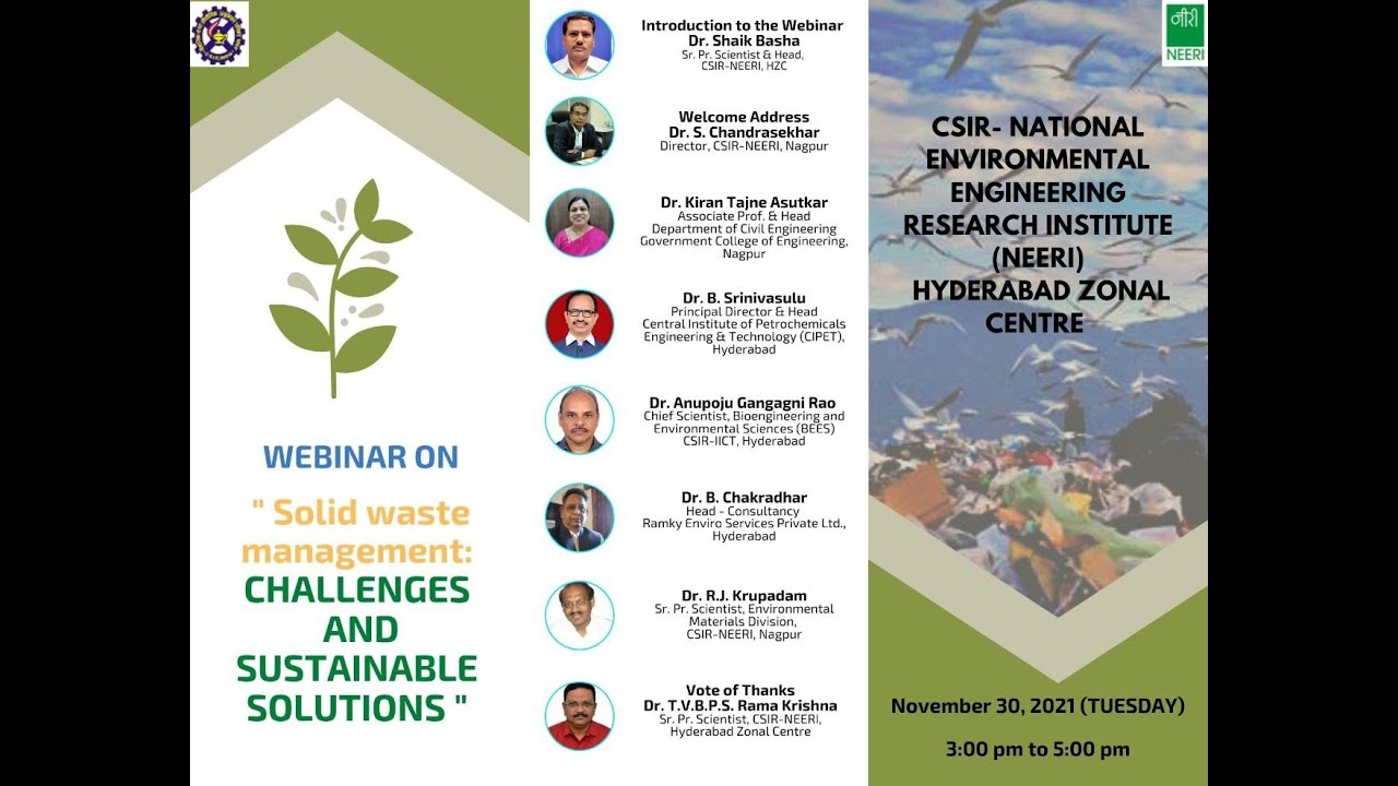 Solid Waste Management: Challenges and Sustainable Solutions