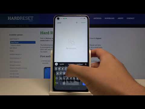 How to Enable/Disable High Contrast Text in Oppo A52 – Accessibility Settings