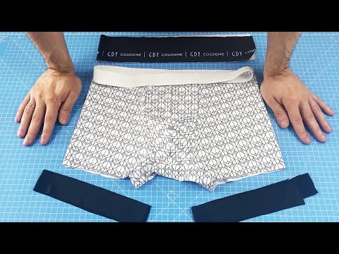 Prototyping men's underwear 6 - Lycra boxer brief