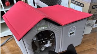 Smart Thermostat Cat House, Electric Cooling & Heated Cat Bed for All Seasons Review