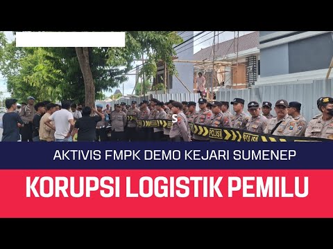 Rejecting Amir, SH, the FMPK Action Coordinator, Delivers a Loud Speech at the Sumenep District A...