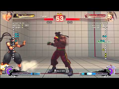 EPG Kooky Ibuki (Ibuki) vs: GarSEEYA 00 (Deejay) SSF4:AE v.2012 HD Endless Matches