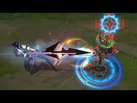 ARCANE CAITLYN SKIN SPOTLIGHT