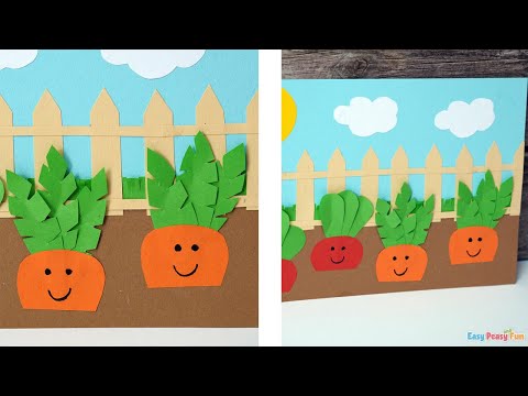 Create A Garden With Paper - Craft Lesson