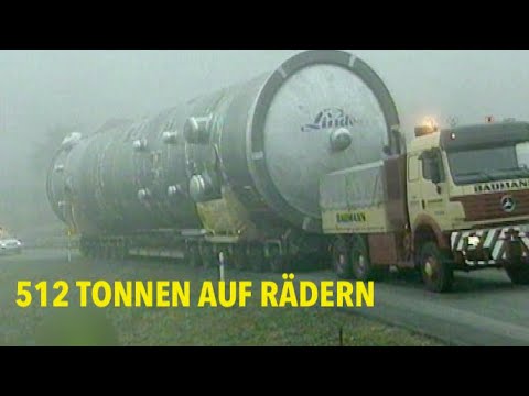 512 Tonnen auf Rädern – Schwertransport XXL