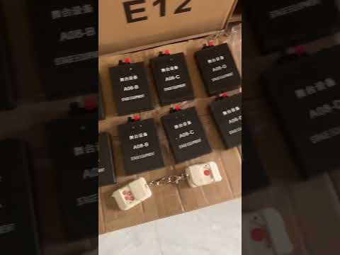 8 Channel Cold Fire Remote System