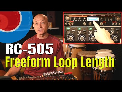 RC505 Loop Station - Free/Flexible Loop Lengths